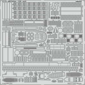 Eduard 53210 HMS Belfast TRUMPETER 1/350 – zdjęcie 2