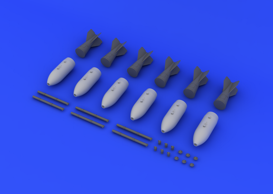 Eduard 648188 M 117 bomb early 1/48 – imagen 3