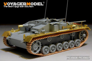 Voyager Model PE35837 WWII German StuG.III Ausf.E fenders For DRAGON 6688 1/35 – image 3