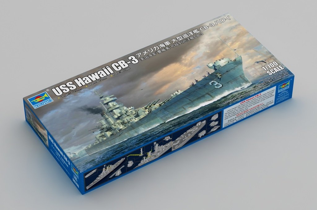 Trumpeter 06740 USS Hawaii CB-3 1/700 – imagen 2