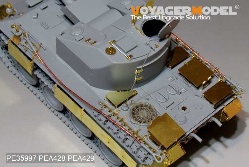 Voyager Model PE35997 WWII German FlaKPanzer V COELIAN Basic For TAKOM 2105 1/35 – obrázek 19