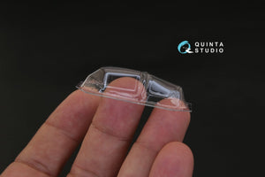 Quinta Studio QC48015 La-9/11 vacuformed clear canopy (for ARK kit) 1/48 – image 3