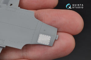 Quinta Studio QD48103 Bf 109G-6 3D-Printed &amp;amp; colored Interior on decal paper (for Tamiya kit) 1/48 – obrázek 8