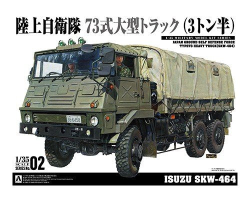 Aoshima 05894 Isuzu SKW-464 MILITAIRE N° 2 Camion 3,5 t 1/35