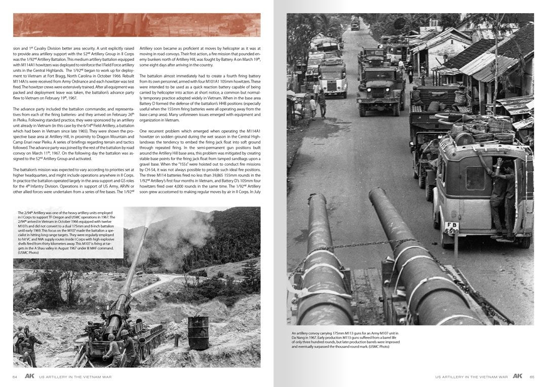 AK Interactive AK130007 AMERICAN ARTILLERY IN VIETNAM EN – Bild 5