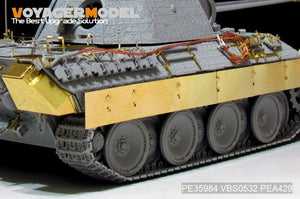 Voyager Model PE35984 WWII German Panther A Tank Early version Basic For TAKOM 2097 1/35 – imagen 9