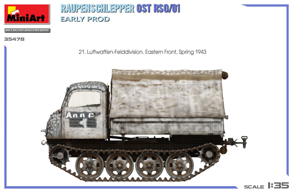 Miniart 35478 RAUPENSCHLEPPER OST RSO/01. EARLY PROD 1/35 – image 10