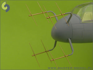 Master AM-48-027 German radar FuG 220 Lichtenstein SN-2 (used on nightfighters Bf 110, Ju 88) 1/48 – immagine 2