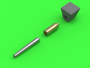 Master GM-72-041 Sturmhaubitze 42 - 10.5 cm StuH 42 L/28 - gun barrel with resin mantlet (straight barrel version without muzzle brake) 1/72