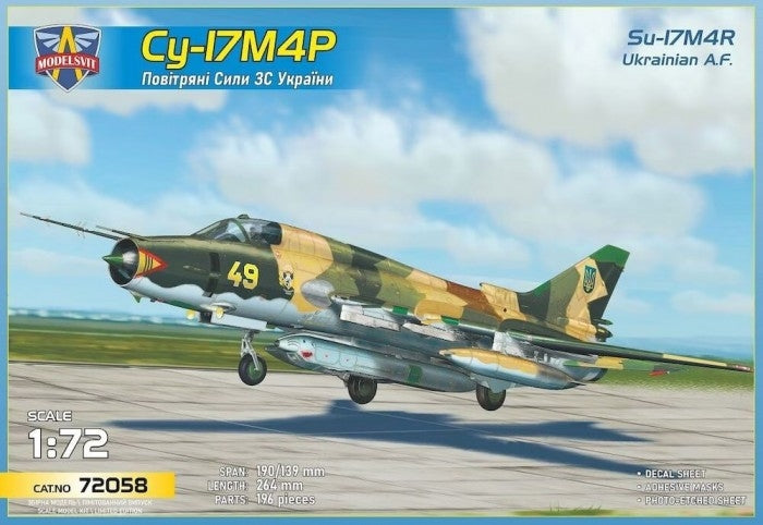 Modelsvit 72058 Su-17M4R Ukrainian AF 1/72
