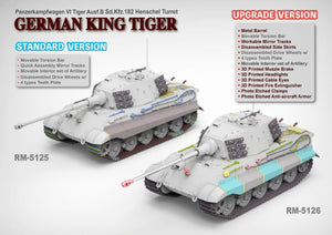 Rye Field Model 5125 German King Tiger Ausf.B Sd.Kfz.182 Henschel Turret 1/35 – zdjęcie 3