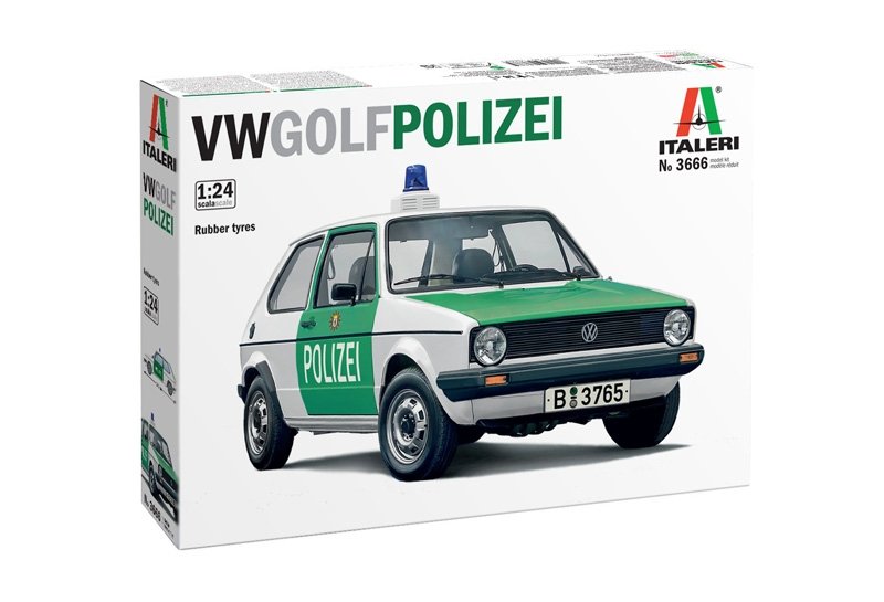 Italeri 3666 VW Golf Polizei 1/24 – image 2