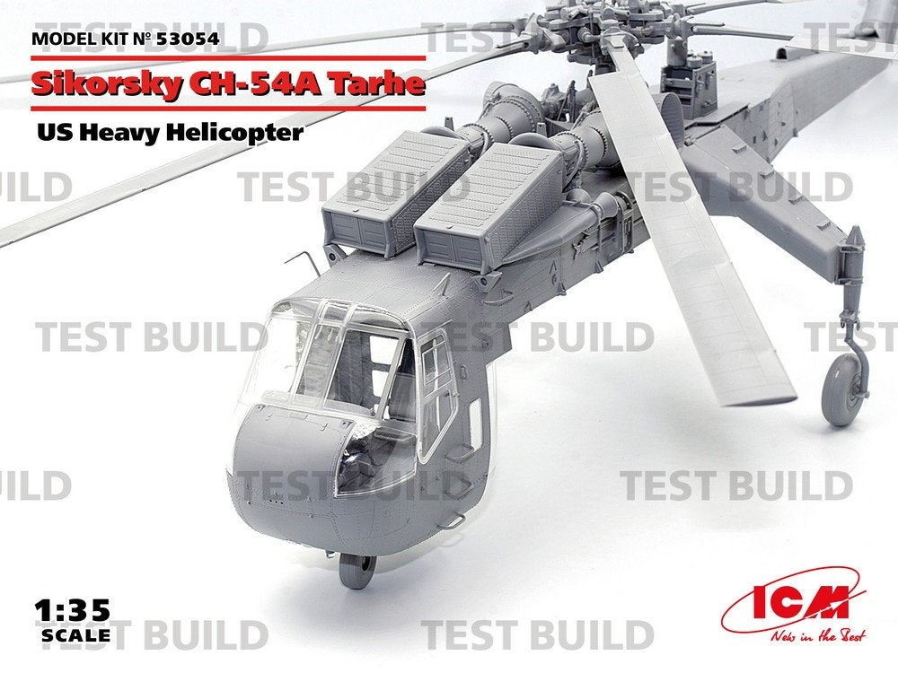 ICM 53054 Sikorsky CH-54A Tarhe US heavy helicopter 1/35 – image 3
