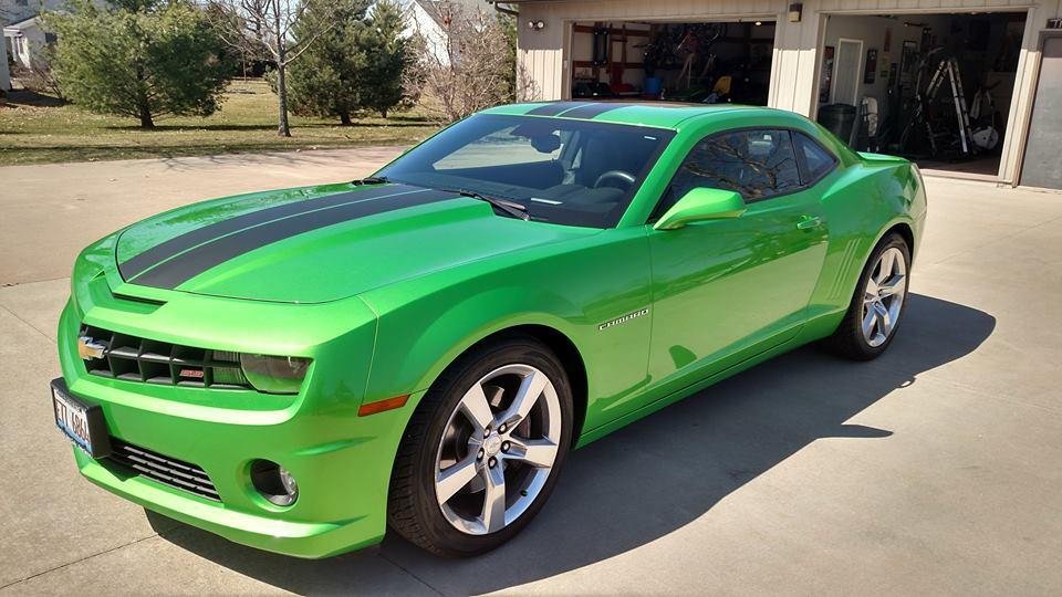 Zero Paints ZP-1306 Chevrolet Camaro Synergy Green Paint 60ml – obrázek 3