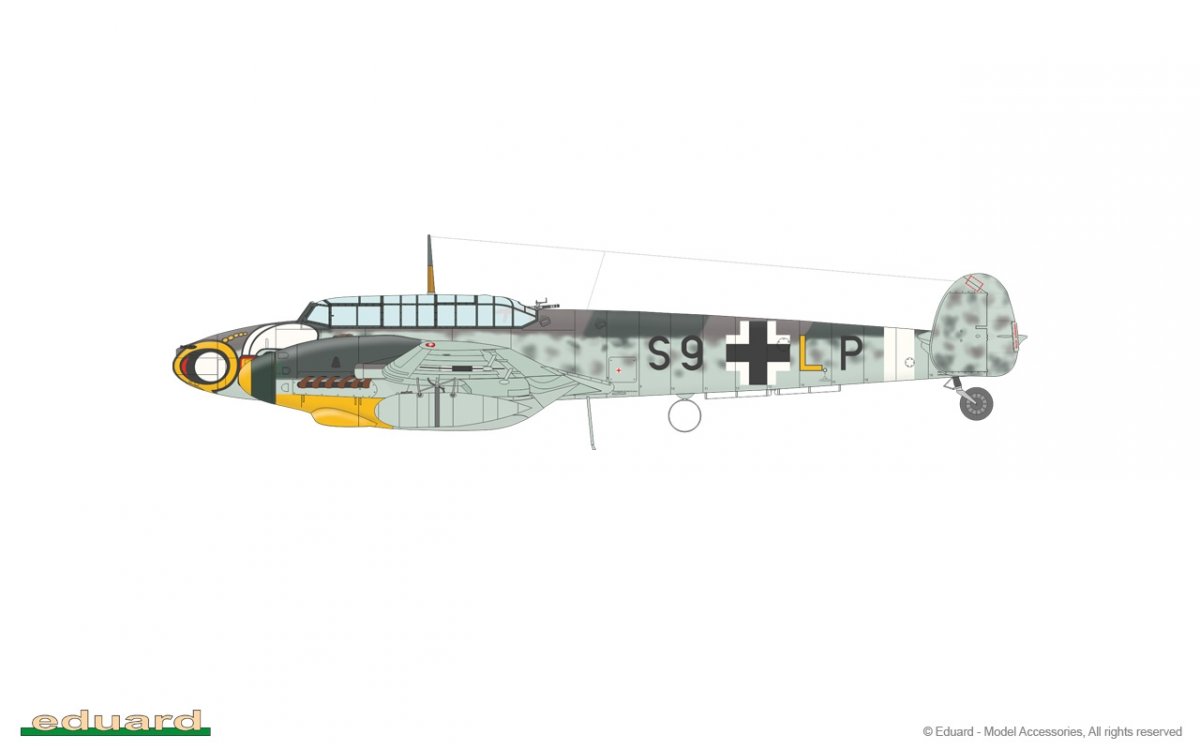 Eduard 7468 Bf 110G-2 1/72 – image 14