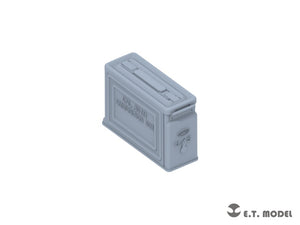 ET Model P35-221 WWII USArmy M1919 Machine Gun Ammo Box Type.1 1/35 – obrázek 4