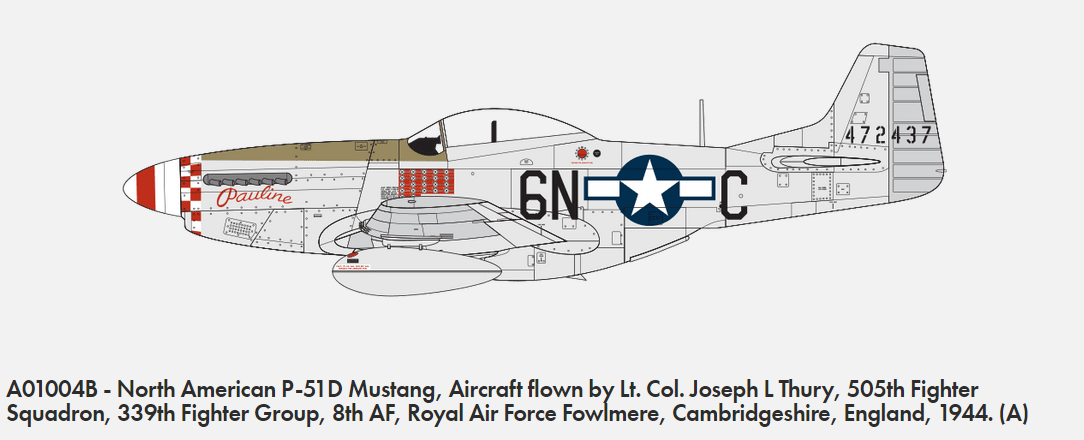 Airfix 01004B North American P-51D Mustang 1/72 – image 2