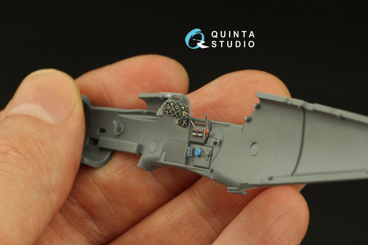 Quinta Studio QD72063 Avia S-199 3D-Printed &amp;amp; colored Interior on decal paper (Eduard) 1/72 – imagen 9