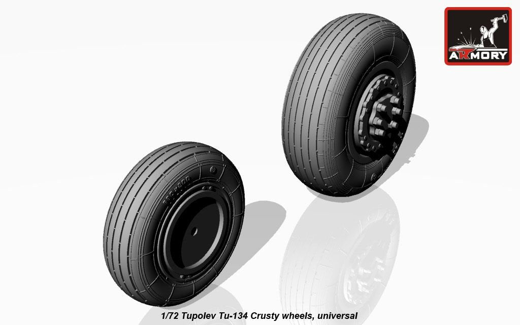 Armory Models AW72042 Tupolev Tu-134 Crusty wheels 1/72 – image 8