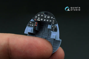 Quinta Studio QD48111 F4U-1A Corsair 3D-Printed &amp;amp; coloured Interior on decal paper (for Tamiya kit) 1/48 – zdjęcie 5