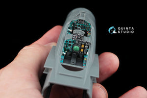 Quinta Studio QD48027 MiG-31B 3D-Printed &amp;amp; colored Interior on decal paper (for AMK kit) 1/48 – Bild 8