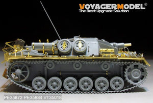 Voyager Model PE35872 WWII German StuG.III Ausf.C/D Africa troop Basic for DRAGON 1/35 – image 3