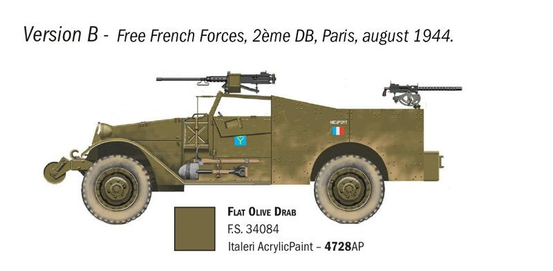 Italeri 7063 M3A1 Scout Car 1/72 – image 3