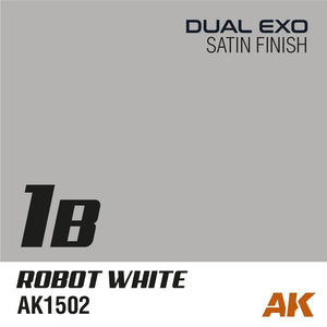 AK Interactive AK1543 DUAL EXO SET 1 – 1A XTREME WHITE &amp;amp; 1B ROBOT WHITE – Bild 3