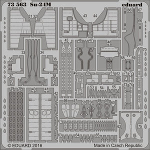 Eduard 73563 Su-24M TRUMPETER 1/72 – obrázek 2