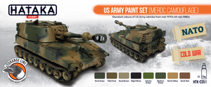 Hataka HTK-CS51 US Army paint set (MERDC camouflage) 8x17ml – imagen 2