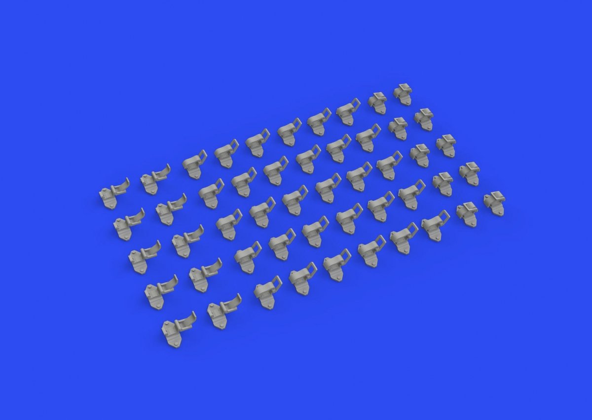 Eduard 635017 WWII German clamps Type 1 PRINT 1/35 – obrázek 3