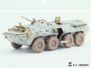 ET Model P35-120 Russian BTR-80/80A APC Sagged wheels (Wide) For TRUMPETER Kit 1/35 – Bild 3