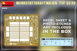 MiniArt 35359 WERKSTATTKRAFTWAGEN TYP-03-30 1/35 – zdjęcie 3