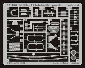 Eduard 35596 Sd. Kfz.11 leichte 3t (AFV CLUB) 1/35 – immagine 2
