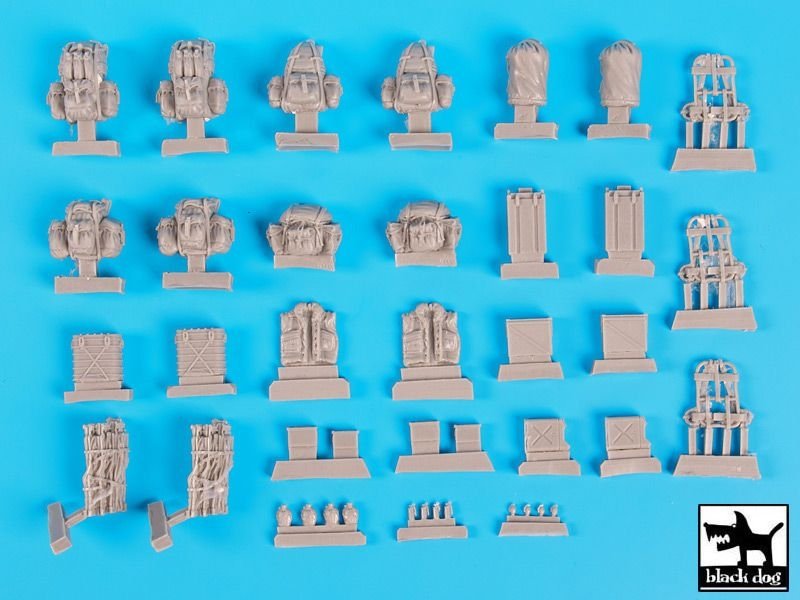Black Dog T35164 US Army(Vietnam)equipment accessories set 1/35 – image 6