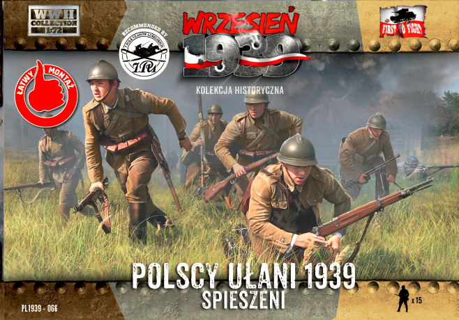 First to Fight PL066 1939 Polish Uhlans 1939 Dismounted 1/72 – image 2