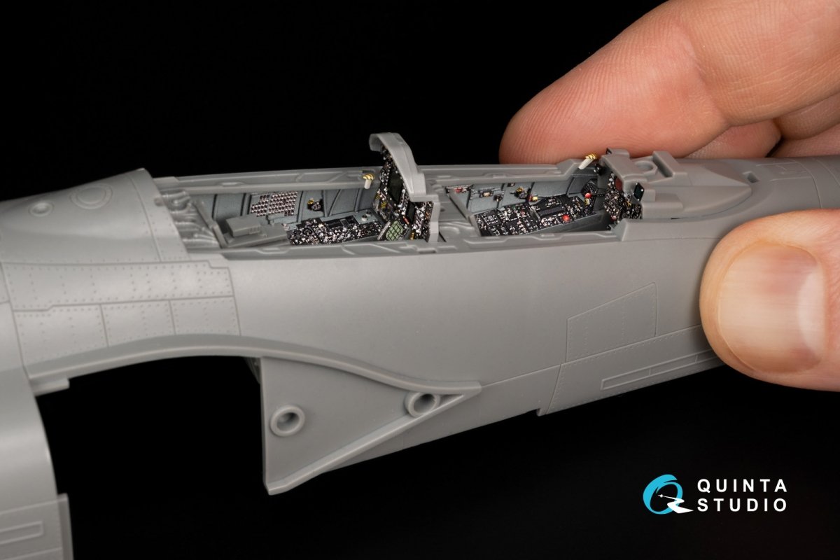 Quinta Studio QD48341 F-4G early 3D-Printed &amp;amp; colored Interior on decal paper (Meng) 1/48 – Bild 14