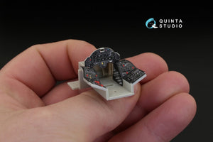 Quinta Studio QD48099 A-1H 3D-Printed &amp;amp; colored Interior on decal paper (for Tamiya kit) 1/48 – immagine 6