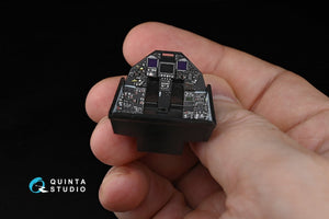 Quinta Studio QD48169 F-117A 3D-Printed &amp;amp; colored Interior on decal paper (for Tamiya kit) 1/48 – image 3