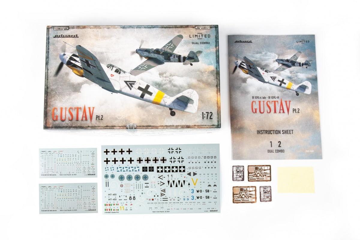Eduard 2145 Gustav Pt. 2 Dual Combo Limited 1/72 – image 3