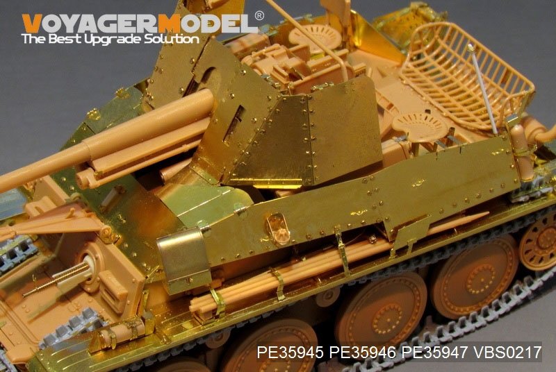 Voyager Model PE35945 WWII German Tank Destroyer Marder III (Sd.Kfz.139)Basic For TAMIYA 35248 1/35 – Bild 14