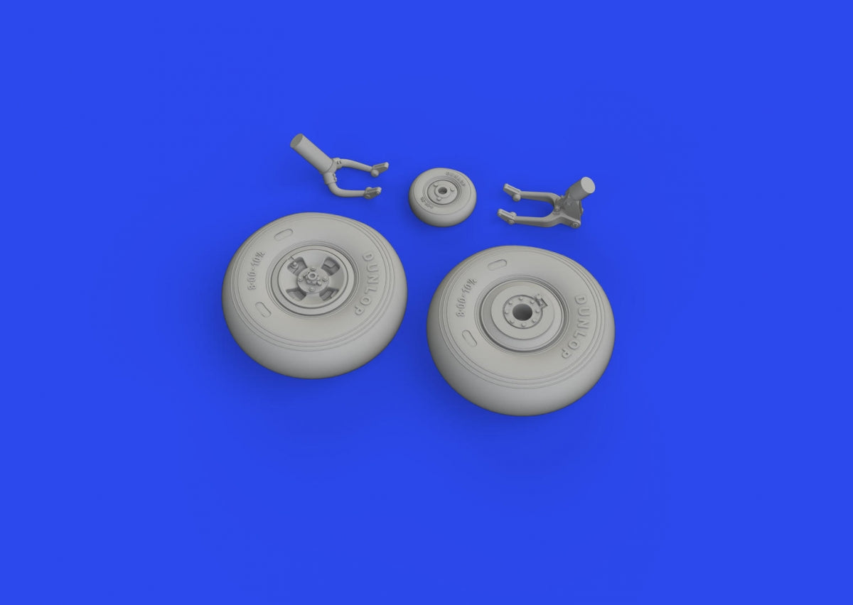 Eduard 648918 Hurricane Mk. II wheels Arma Hobby 1/48 – image 3
