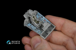 Quinta Studio QD48172 Su-33 3D-Printed &amp;amp; colored Interior on decal paper (for Kinetic kit) 1/48 – image 3