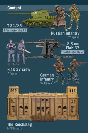 Italeri 6195 Battle for the Reichstag 1945 - BATTLE SET 1/72 – immagine 9