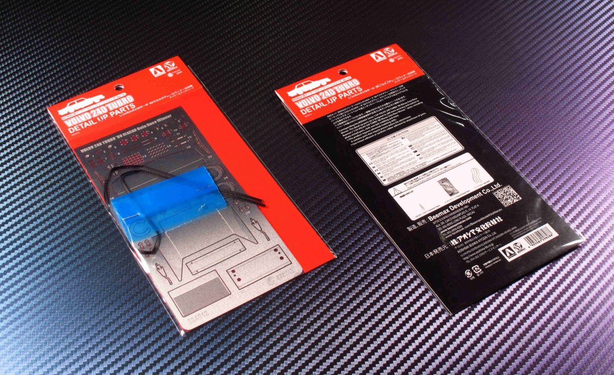 Beemax E24012 Detail up set For VOLVO 240 TURBO &amp;#39;86 MACAU GP. Guia Race Winner 1/24