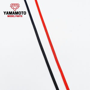 Yamamoto YMPTUN116 Racing Seatbelts 4 Points Set 1 - Black &amp;amp; Red 1/24 – image 4