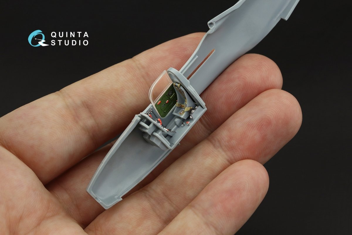 Quinta Studio QD72048 P-39N 3D-Printed &amp;amp; colored Interior on decal paper (RS Models) 1/72 – imagen 3