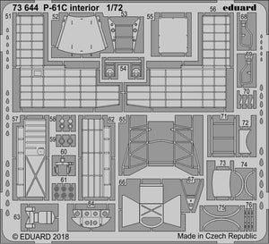 Eduard 73644 P-61C interior HOBBY BOSS 1/72 – Bild 2