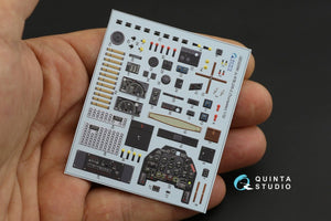 Quinta Studio QD32090 Ju 87B-2/R-2 3D-Printed &amp;amp; colored Interior on decal paper ( Trumpeter ) 1/32 – Bild 8