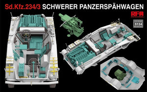 Rye Field Model 5134 Sd.Kfz. 234/3 Schwerer Panzerspahwagen 7.5cm Stummel 1/35 – image 4
